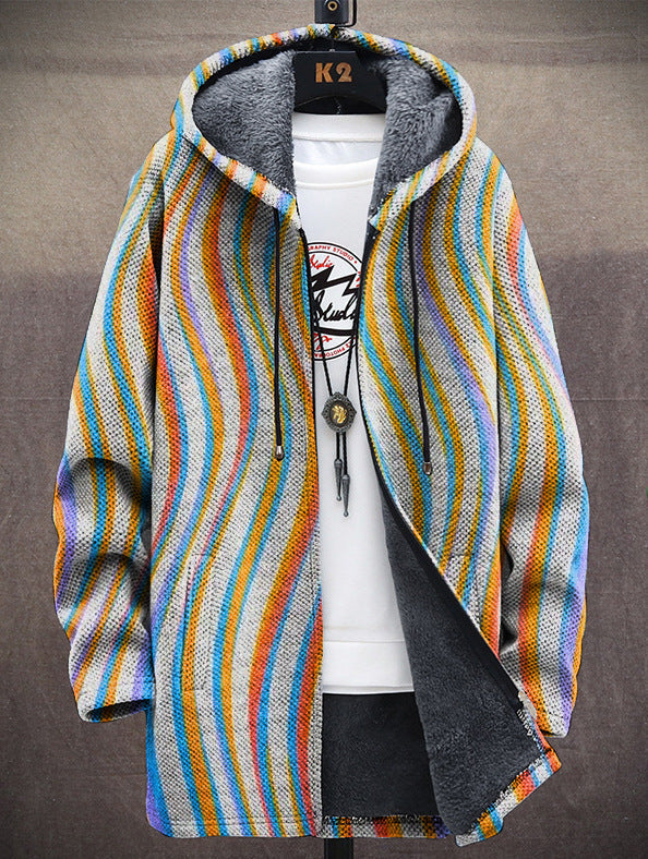 Beatrix™ - Wavy Multicolor Hoodie