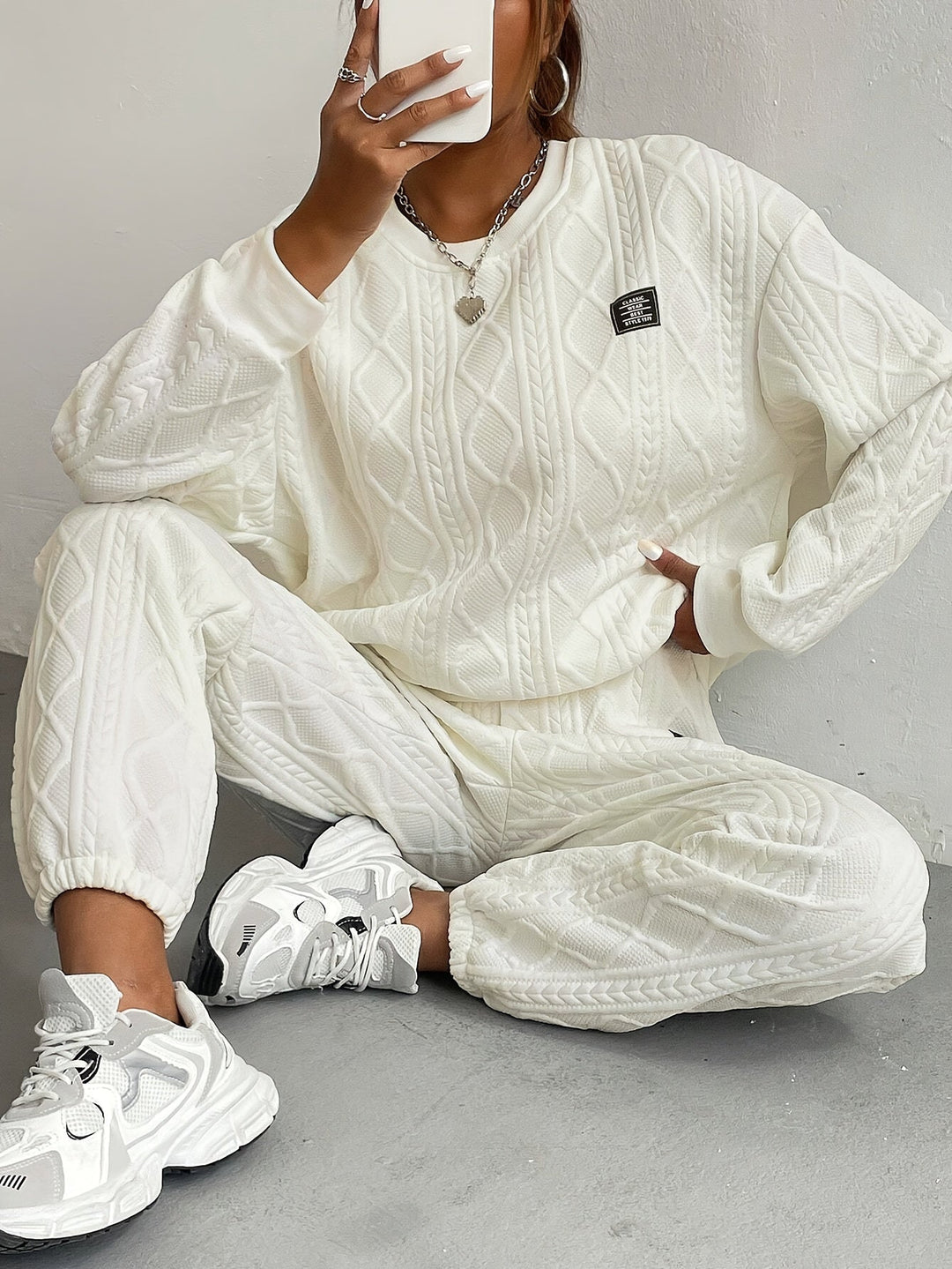 Quera™ - Cable Knit Lounge Set