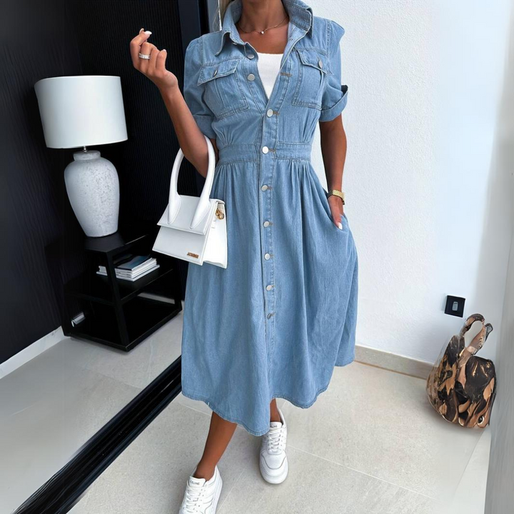 Blair™ - Classy Denim Dress