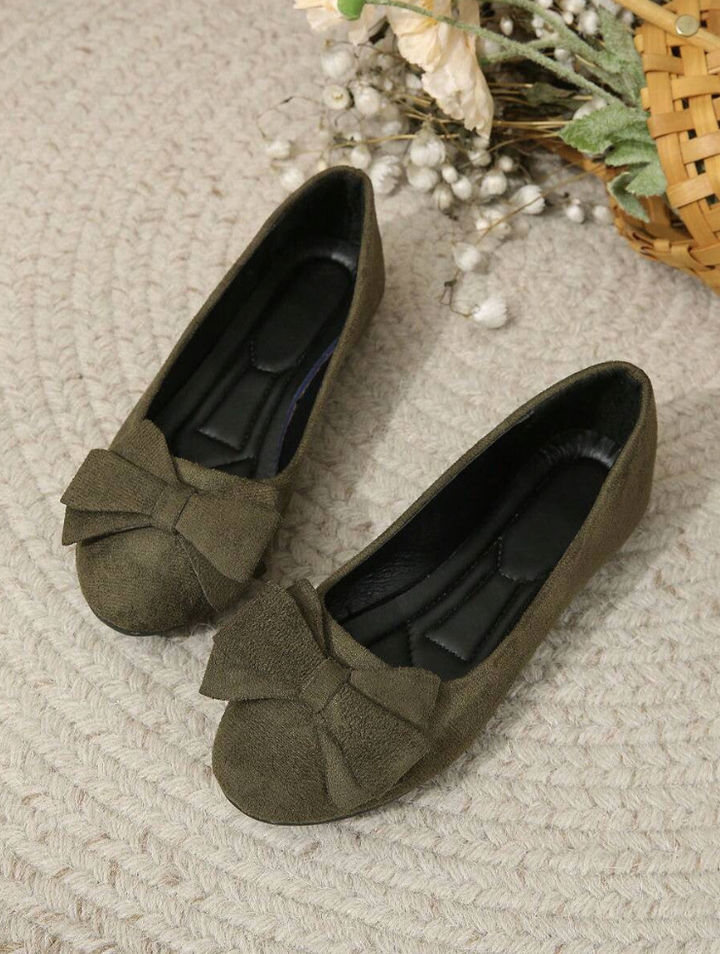 Amalyn™ - Classic Quilted Bow Flats