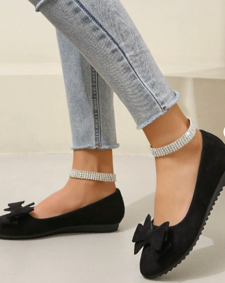 Amalyn™ - Classic Quilted Bow Flats