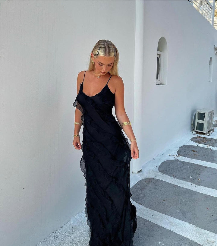 Valestra™ - Ruffle Statement Dress