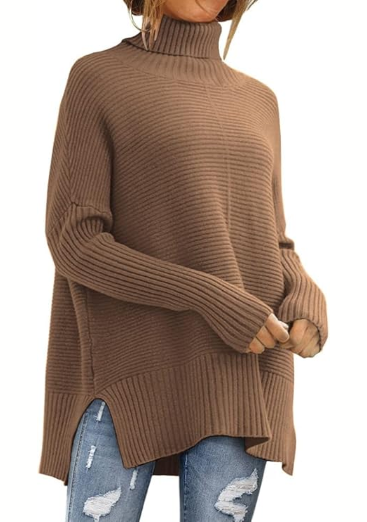 Elisse™ - Casual Turtleneck Pullover