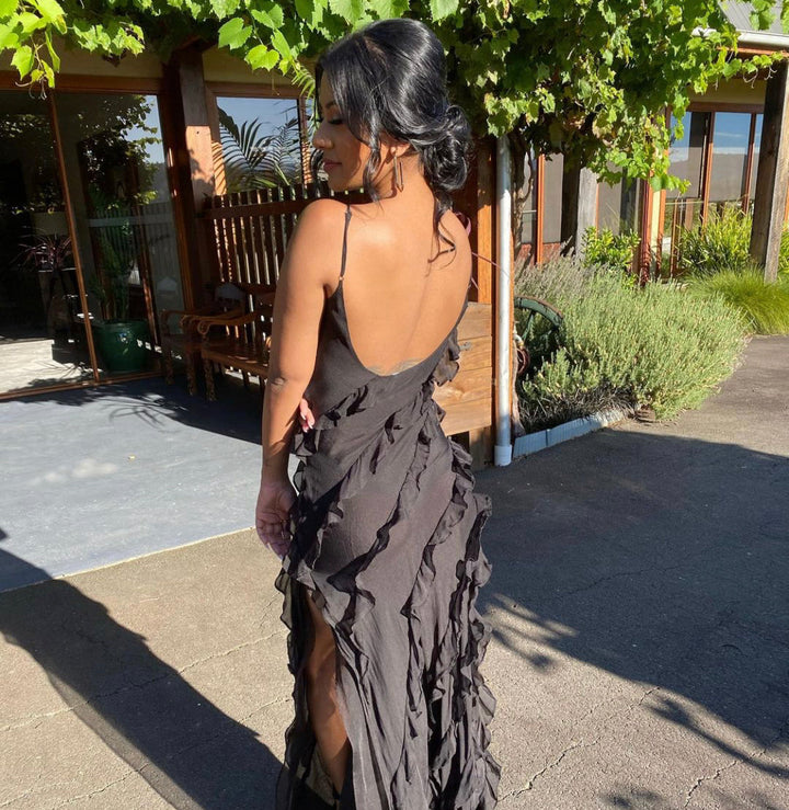 Valestra™ - Ruffle Statement Dress