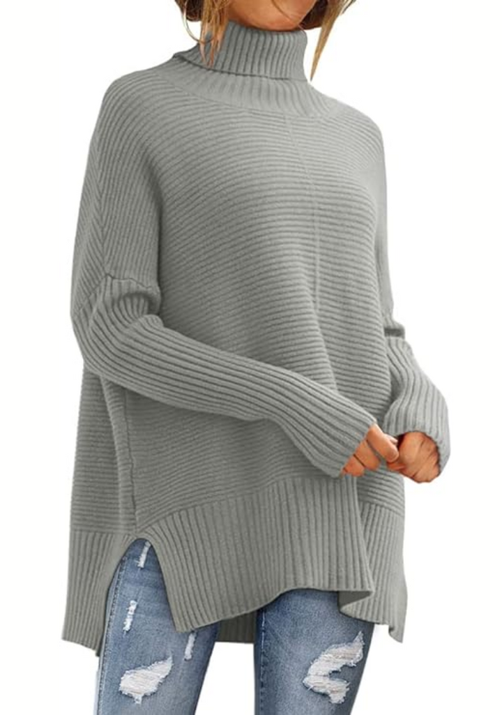 Elisse™ - Casual Turtleneck Pullover