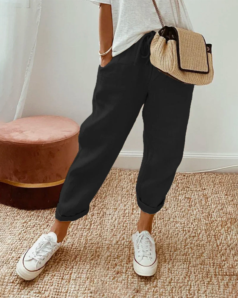 LUCY™ - Anti-Sweat Luxe Linen Pants