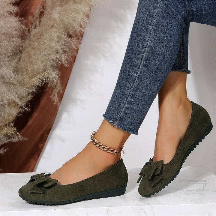 Amalyn™ - Classic Quilted Bow Flats