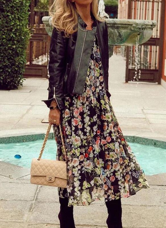 Calie™ - Floral Vintage Dress