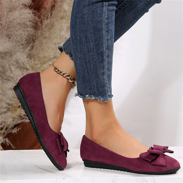 Amalyn™ - Classic Quilted Bow Flats