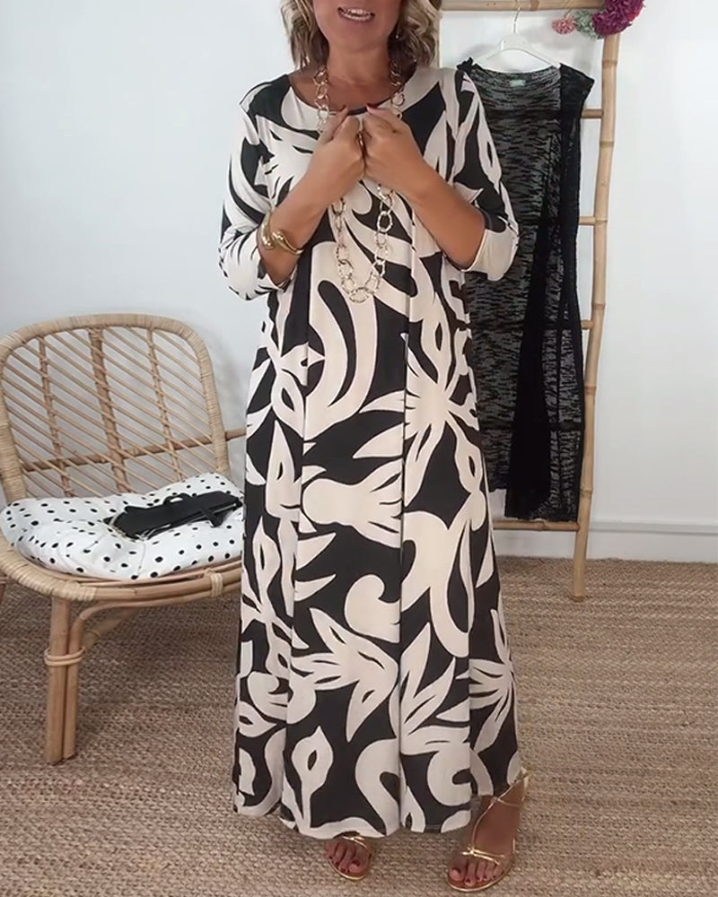 Savanah™ - Abstract Muse Dress