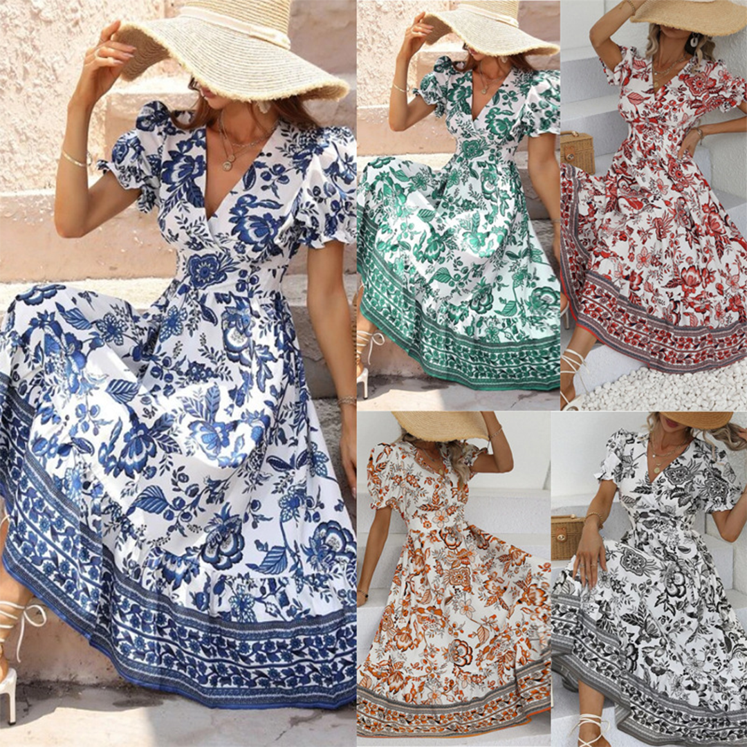 Adella™ - Floral Serenity Dress