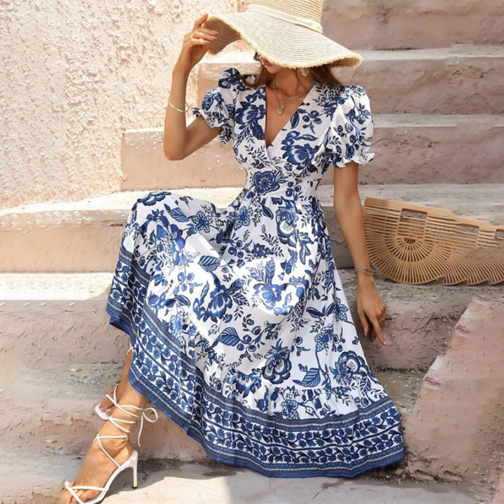 Adella™ - Floral Serenity Dress