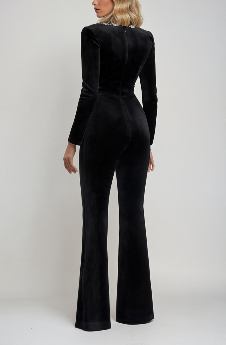 Kilana™ - Elegant Embellished Jumpsuit