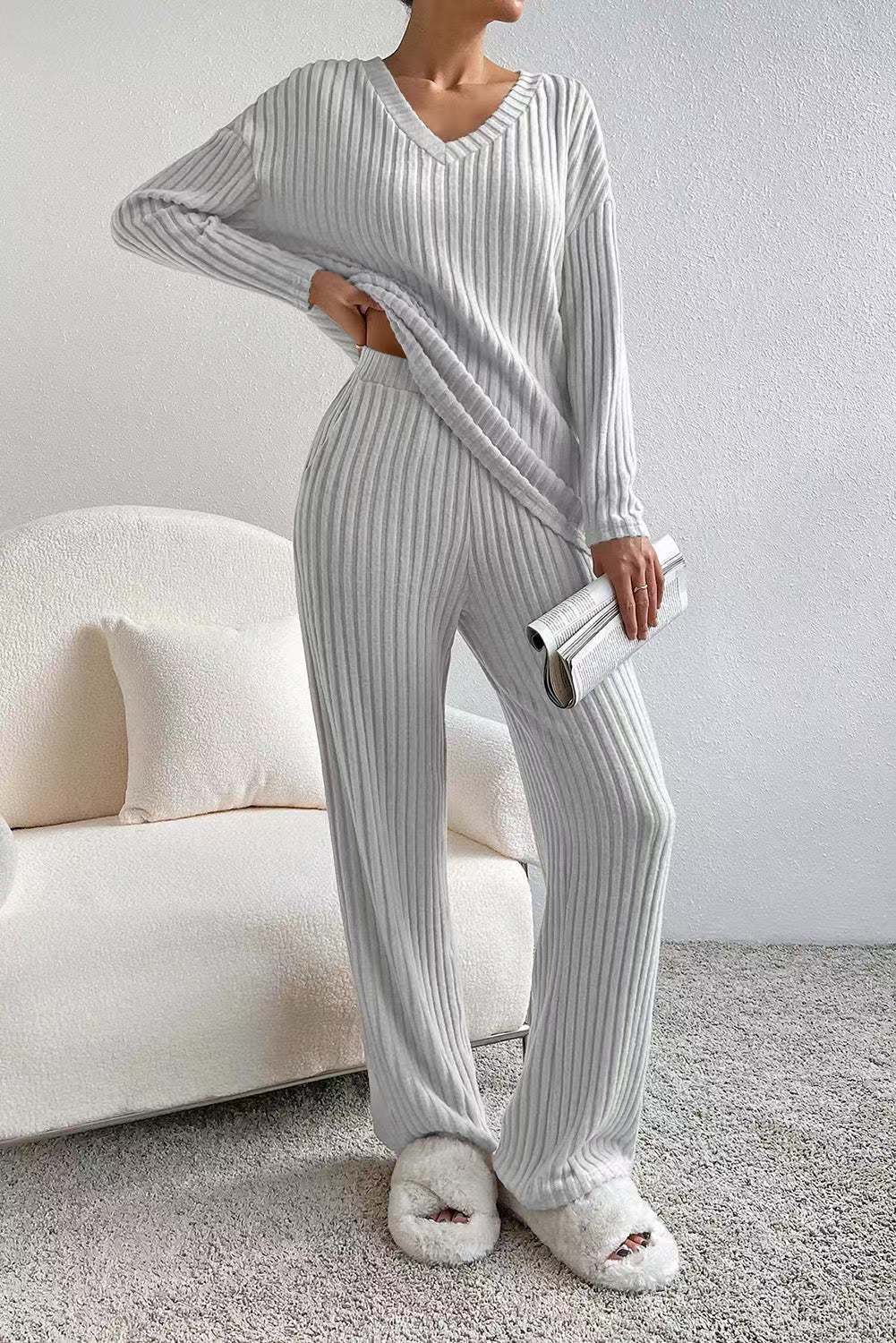 Melina™ - Ribbed Knit Lounge Set