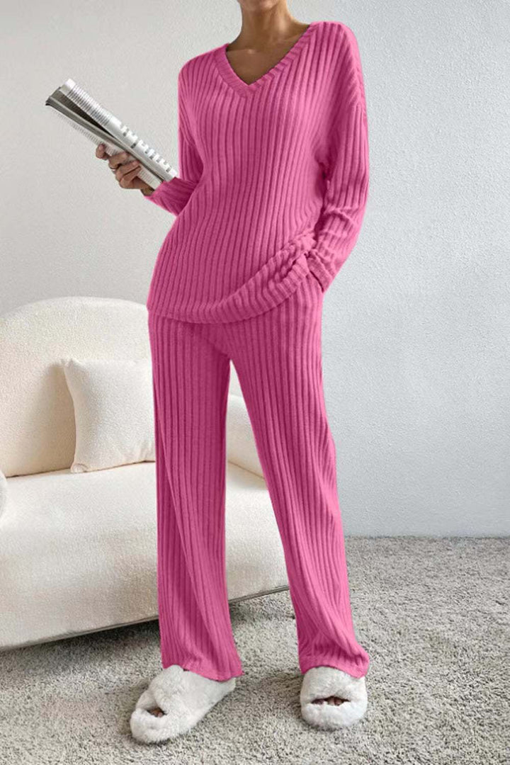 Melina™ - Ribbed Knit Lounge Set