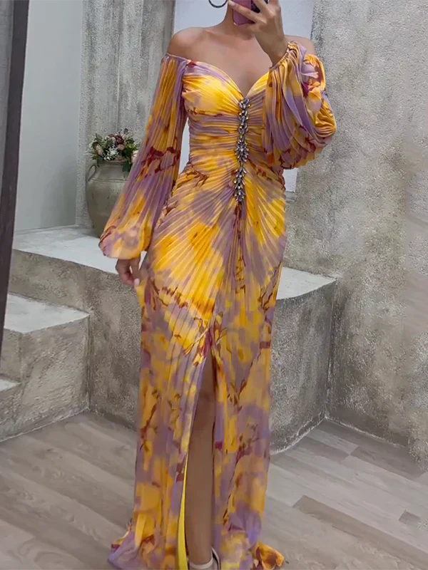 Selvara™ - Sunset Bloom Dress