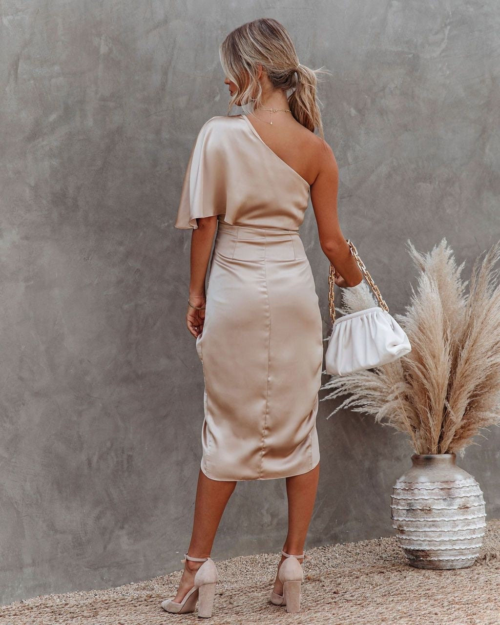 Alessira™ - Elegant One-Shoulder Dress