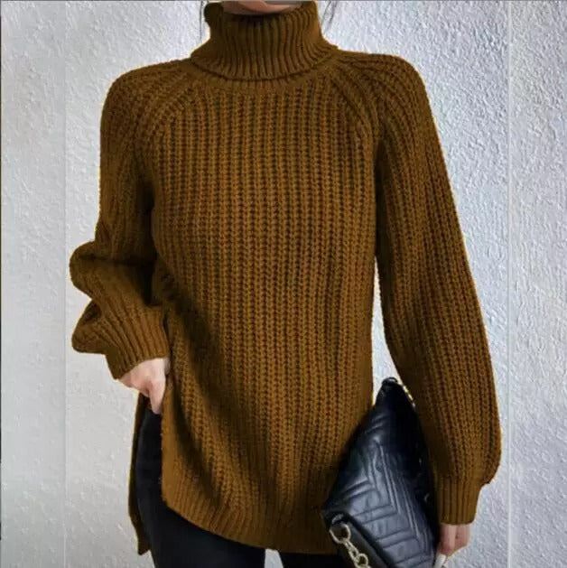 Elisette™ - Cozy Turtleneck Pullover